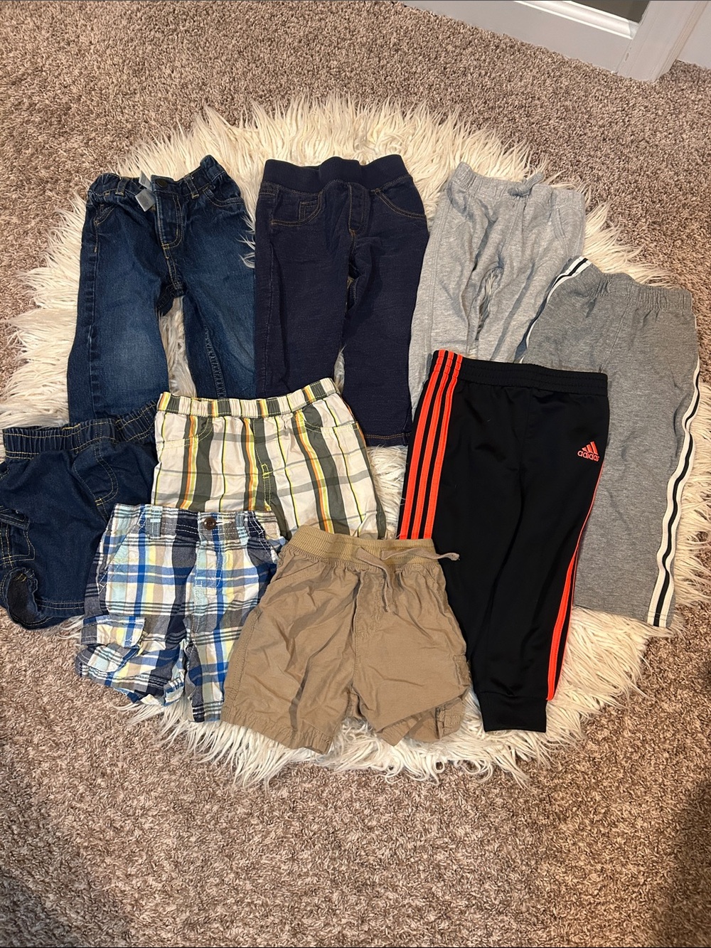24 months mixed brand boys shorts and pants lot
